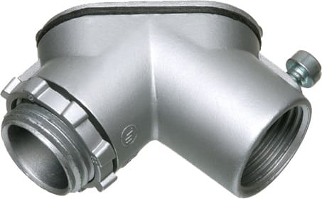 Arlington Industries - Arlington 9100 1/2" Combination Pulling Elbow, EMT/Rigid, Zinc Die-Cast