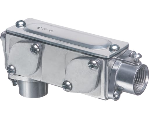 Arlington Industries - Arlington 934 1-1/2" Combination Conduit Body, Cover & Gasket