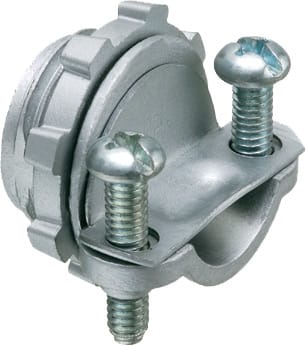 Arlington Industries - Arlington 841 1/2" NM Cable Connector, Zinc Die-Cast