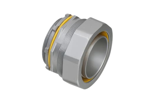Arlington Industries - Arlington LT200 2" Liquidtight Straight Connector, Zinc Die-Cast