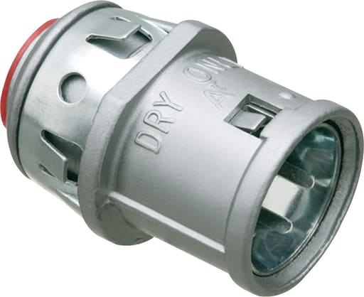 Arlington Industries - Arlington 38AST 1/2" Snap²It Snap-In Insulated Connector, Flex/AC/MC