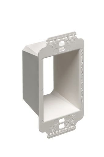 Arlington Industries - Arlington BE1X 1-Gang Box Extender w/ Larger Flange, Plastic