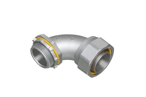 Arlington Industries - Arlington LT90125 1-1/4" Liquidtight 90deg Connector, Zinc Die-Cast