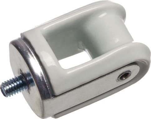 Arlington Industries - Arlington 617 Porcelain Wire Holder, 3/8 x 1/2 Match Screw