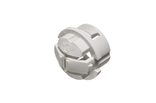 Arlington Industries - Arlington NM95X 3/4" KO Push-In NM Cable Connector, Plastic, White