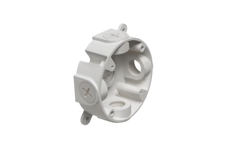 Arlington Industries - Arlington FBC4225W Round Non-Metallic Rainbox, White