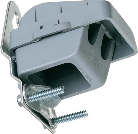 Arlington Industries - Arlington 660 PVC Entrance Cap w/ Steel Strap, (2) 3, 6, 4, 2