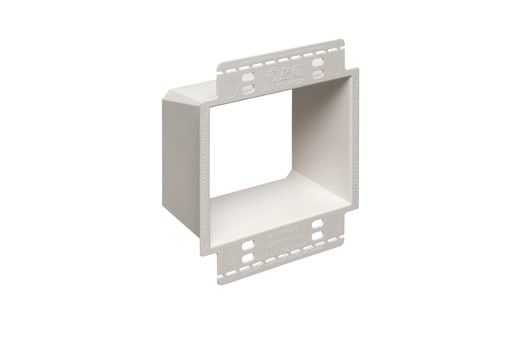 Arlington Industries - Arlington BE2X 2-Gang Box Extender w/ Larger Flange, Plastic