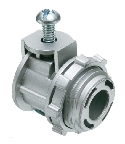 Arlington Industries - Arlington SG380 3/8" Saddlegrip® Connector, Flex/AC/MC/HCF, Zinc Die-Cast