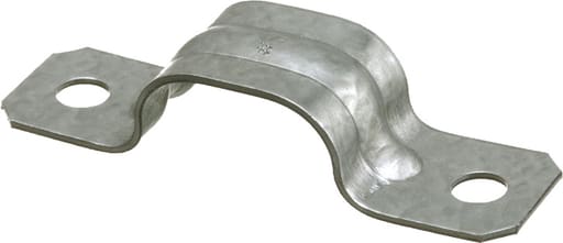 Arlington Industries - Arlington E-STRAP 2-Hole SEU Cable Strap, Steel, 2/3 Wire Size