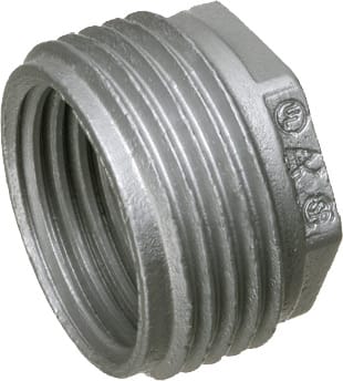 Arlington Industries - Arlington 522 3/4" x 1/2" Reducing Bushing, Zinc Die-Cast