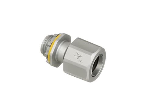 Arlington Industries - Arlington LTMC50 1/2" Liquid-Tight, Concrete-Tight Connector for MC & Teck 90, Range .415 - .565, Zinc