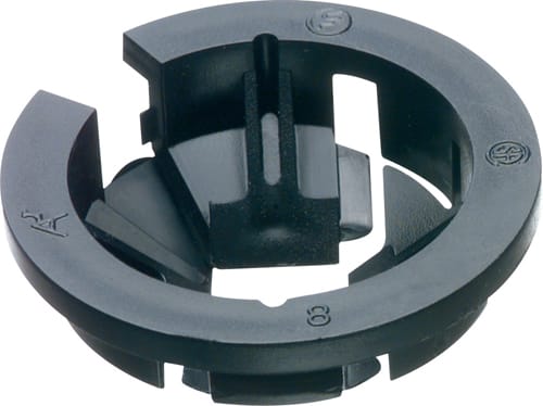 Arlington Industries - Arlington NM96 1" KO Push-In NM Cable Connector, Plastic