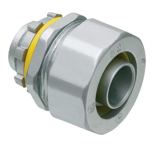 Arlington Industries - Arlington LT50 1/2" Liquidtight Straight Connector, Zinc Die-Cast