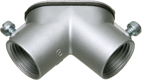 Arlington Industries - Arlington HL5000 1/2" Rigid / EMT Pulling Elbow, Zinc Die-Cast