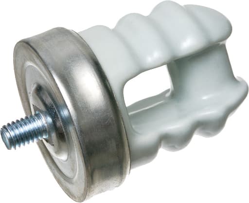 Arlington Industries - Arlington 613 Porcelain Wire Holder, 3/8 x 1/2 Match Screw