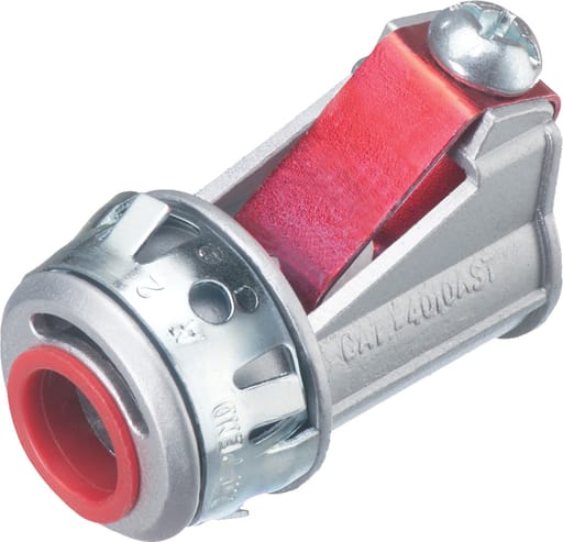 Arlington Industries - Arlington 4010AST 1/2" Snap²It Insulated Connector, Flex/AC/MC, .405 to .612