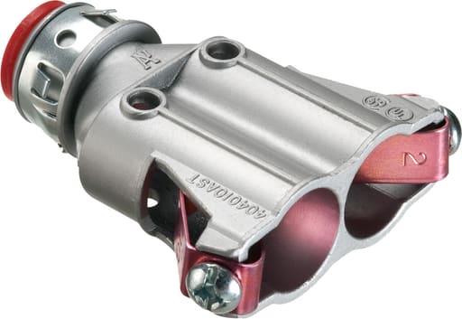 Arlington Industries - Arlington 404010AST 1/2" Snap²It Insulated Duplex Connector, Flex/AC/MC, .405 to .612