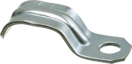 Arlington Industries - Arlington 314S Steel 1-Hole SEU Strap, 3/0 - 4/0 Cable Range