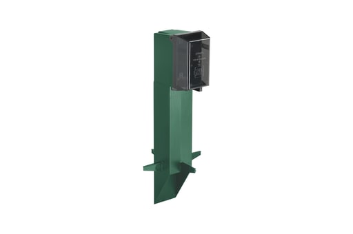 Arlington Industries - Arlington GPD19G 19.5" Low-Profile GFCI Device Post w/Cover, Green