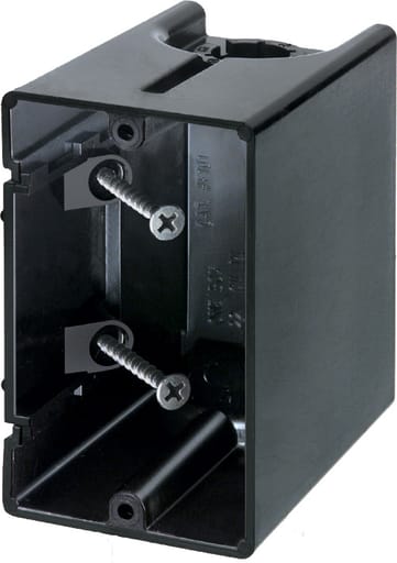 Arlington Industries - Arlington F101 1-Gang Non-Metallic Outlet Box, Vertical, 22 cu.in