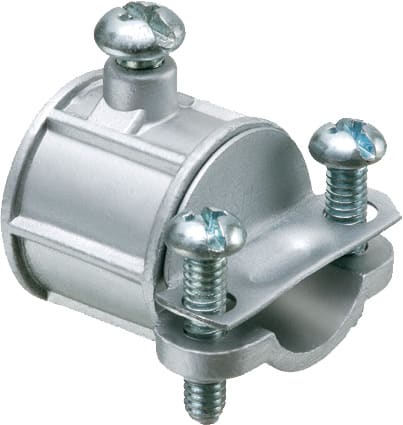 Arlington Industries - Arlington 8600 Combination Set Screw Coupling, 1/2" EMT to 3/8" Flex