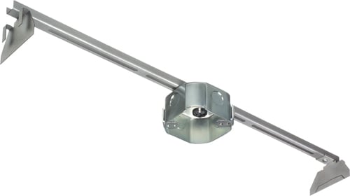 Arlington Industries - Arlington FS420SCL Suspended Ceiling Fan Box w/ Mounting Bar, Steel, 20 cu.in