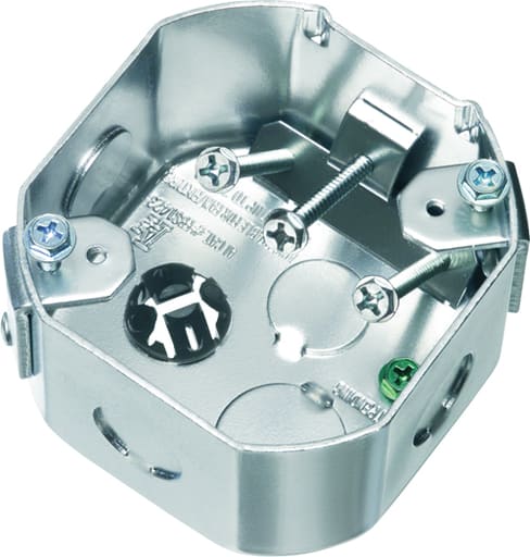 Arlington Industries - Arlington FBS1423 Sttel Fan / Fixture Box, Joist Side Mount, 23 cu.in