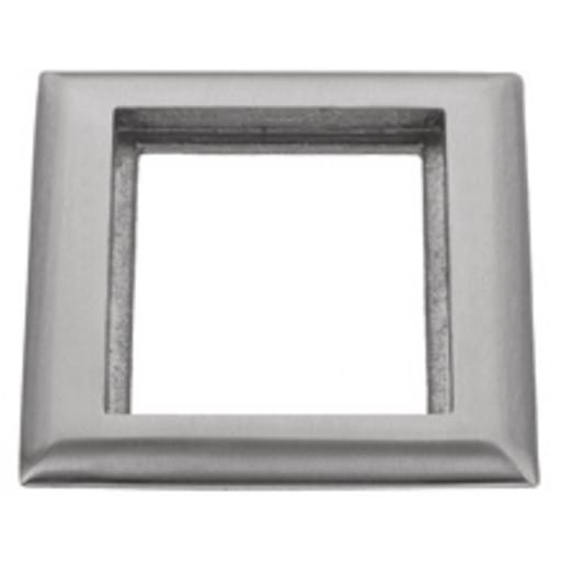 Hubbell Wiring Device - Hubbell SA3083 1-Gang 6 x 4.85 Inch Aluminum Rectangular Floor Box Carpet Flange