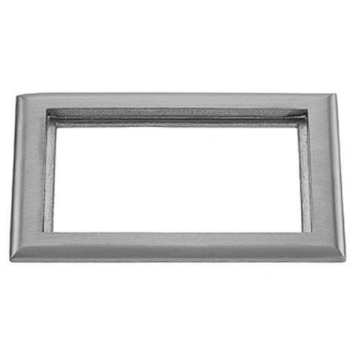 Hubbell Wiring Device - Hubbell SA3084 2-Gang 6 x 8.13 Inch Aluminum Rectangular Floor Box Carpet Flange
