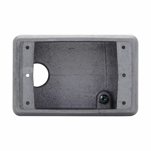 Crouse-Hinds - Crouse-Hinds FDA2 3/4" NPT Cast Iron 1-Gang Back Feed Device Box