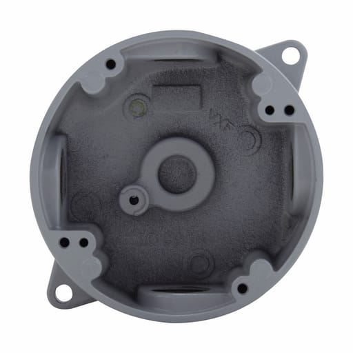Crouse-Hinds - Crouse-Hinds Series VXF20 3/4 Inch Copper Free Aluminum Tapped Surface Outlet Box