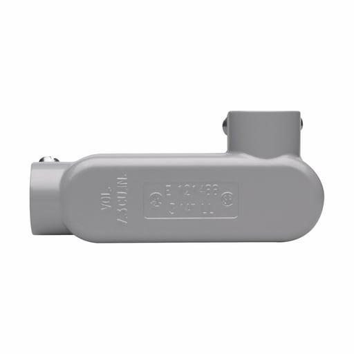 Crouse-Hinds - Crouse-Hinds Series LL25 CGN 3/4 Inch Die-Cast Aluminum Type LL Rigid/IMC Conduit Body and Cover with Gasket