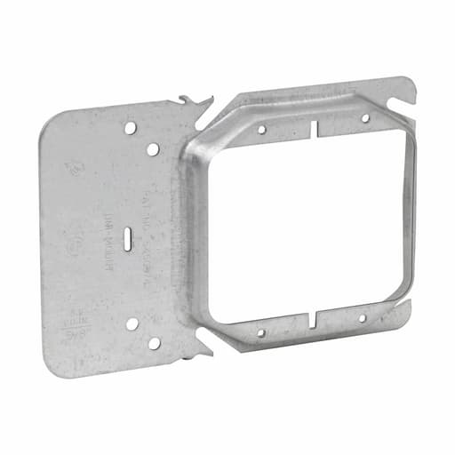 Crouse-Hinds - Crouse-Hinds Series TP36000 5/8 Inch Raised Steel 2-Gang Square Box Cover