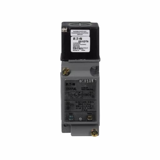 Cutler-Hammer / Eaton - ETN E51DT6 IND PROX SENSOR HEAD ONL