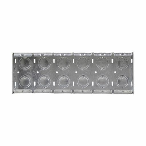 Crouse-Hinds - Crouse-Hinds Series TP686 9-3/16 x 2-1/2 x 3-3/4 Inch Steel 5-Gang Masonry Box