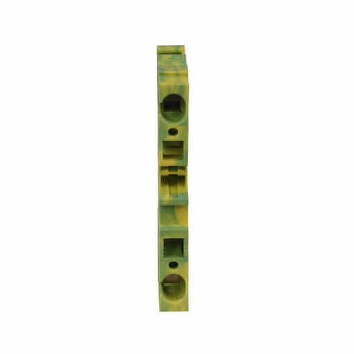 Cutler-Hammer / Eaton - Eaton Electrical XBPT6PE 1.71 x 2.01 Inch 20 to 8 AWG Screw Terminal Green/Yellow Polyamide Grounding Terminal Block