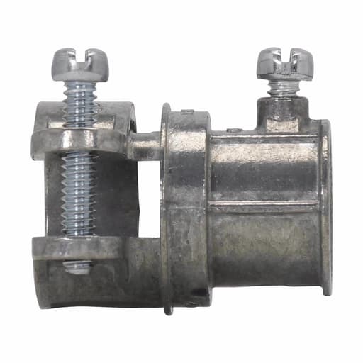 Crouse-Hinds - Crouse-Hinds Series FECS75DC 3/4 Inch Die-Cast Zinc Squeeze Type Set Screw EMT to FMC Combination Coupling