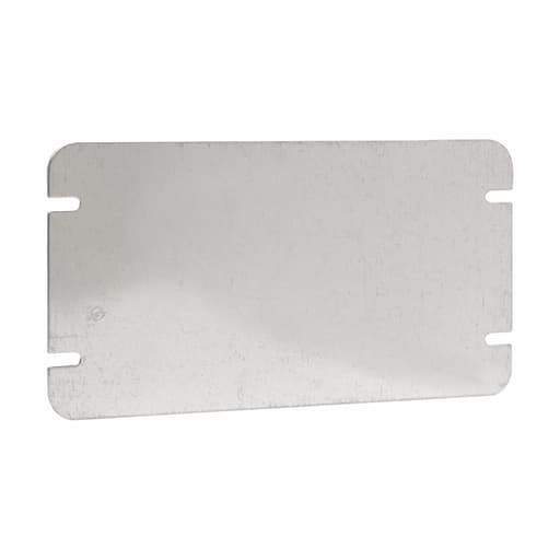 Crouse-Hinds - Crouse-Hinds TP803 3-Gang Flat Blank Box Cover, Steel