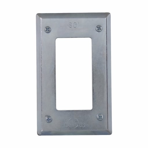 Crouse-Hinds - Crouse-Hinds GFICS1 Steel FS/FD Mount Insulated GFCI Box Cover
