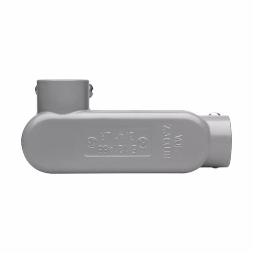 Crouse-Hinds - Crouse-Hinds Series LR65 CGN 2 Inch Die-Cast Aluminum Type LR Rigid/IMC Conduit Body and Cover with Gasket