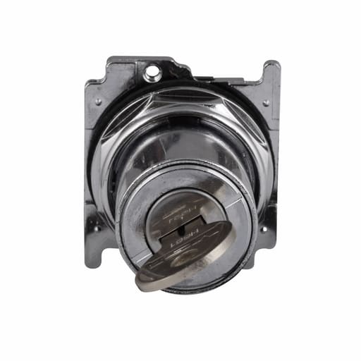 Cutler-Hammer / Eaton - Eaton Electrical 10250T16112 30.5 mm 2-Position Black Die-Cast Zinc IP65 Maintained Non-Illuminated Selector Switch Operator