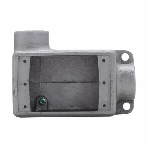 Crouse-Hinds - Crouse-Hinds Series FSL2 3/4 Inch 1-Gang Iron Alloy Type FSL Feed-Through Conduit Device Box