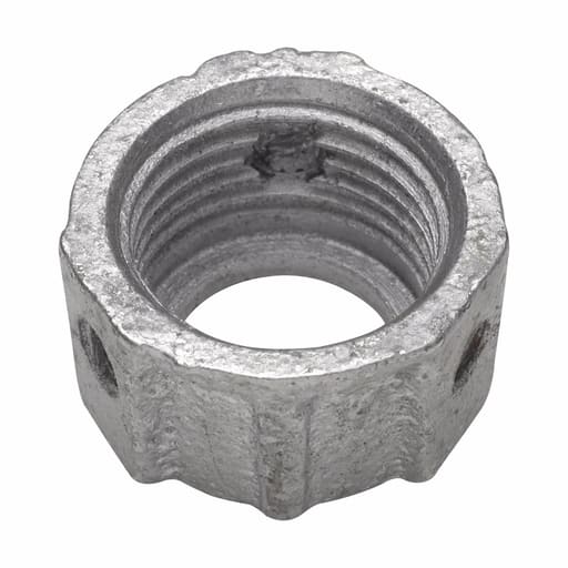 Crouse-Hinds - Crouse-Hinds 1032NI 3/4" Malleable Iron Non-Insulated Threaded Rigid Conduit Bushing
