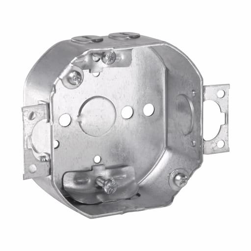 Crouse-Hinds - Crouse-Hinds Series TP306 4 x 1-1/2 Inch Steel Octagon Outlet Box