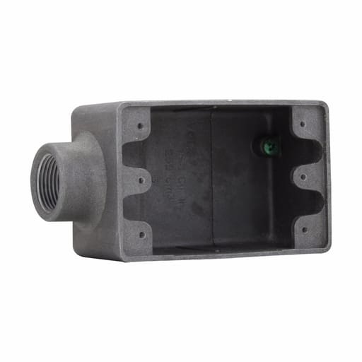 Crouse-Hinds - Crouse-Hinds Series FS2 SA 3/4 Inch 1-Gang Copper Free Aluminum Type FS Feed-Through Conduit Device Box