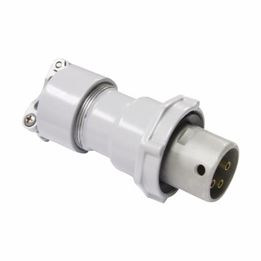 Crouse-Hinds - Crouse-Hinds CCP6034BC 60 Amp 600 VAC/250 VDC 4-Pole 3-Wire NEMA 4X Pin and Sleeve Plug
