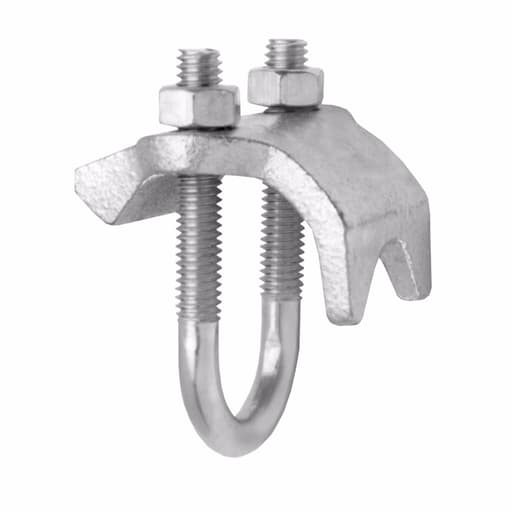 Crouse-Hinds - Crouse-Hinds RAC150HD 1-1/2" Hot Dip Galvanized Iron Right Angle Rigid Conduit Clamp