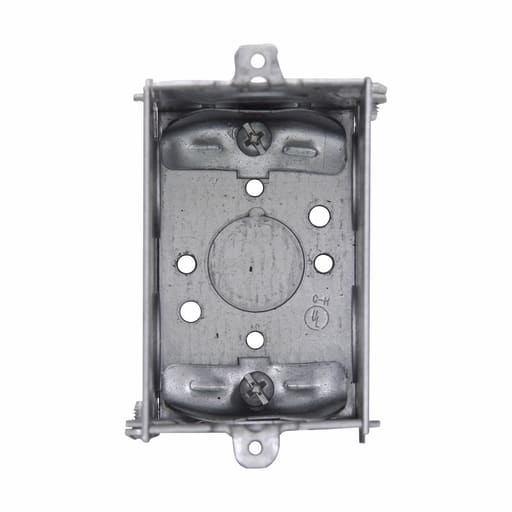 Crouse-Hinds - Crouse-Hinds Series TP236 3 x 2 x 3-1/2 Inch Steel Gangable Switch Box