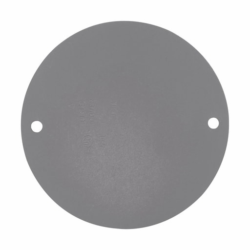 Crouse-Hinds - Crouse-Hinds TP7158 4" Round Weatherproof Box Blank Cover Plate